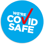 Badge: We're Covid Safe